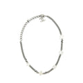 CHANEL CHOKER WITH CRYSTAL CHARMS