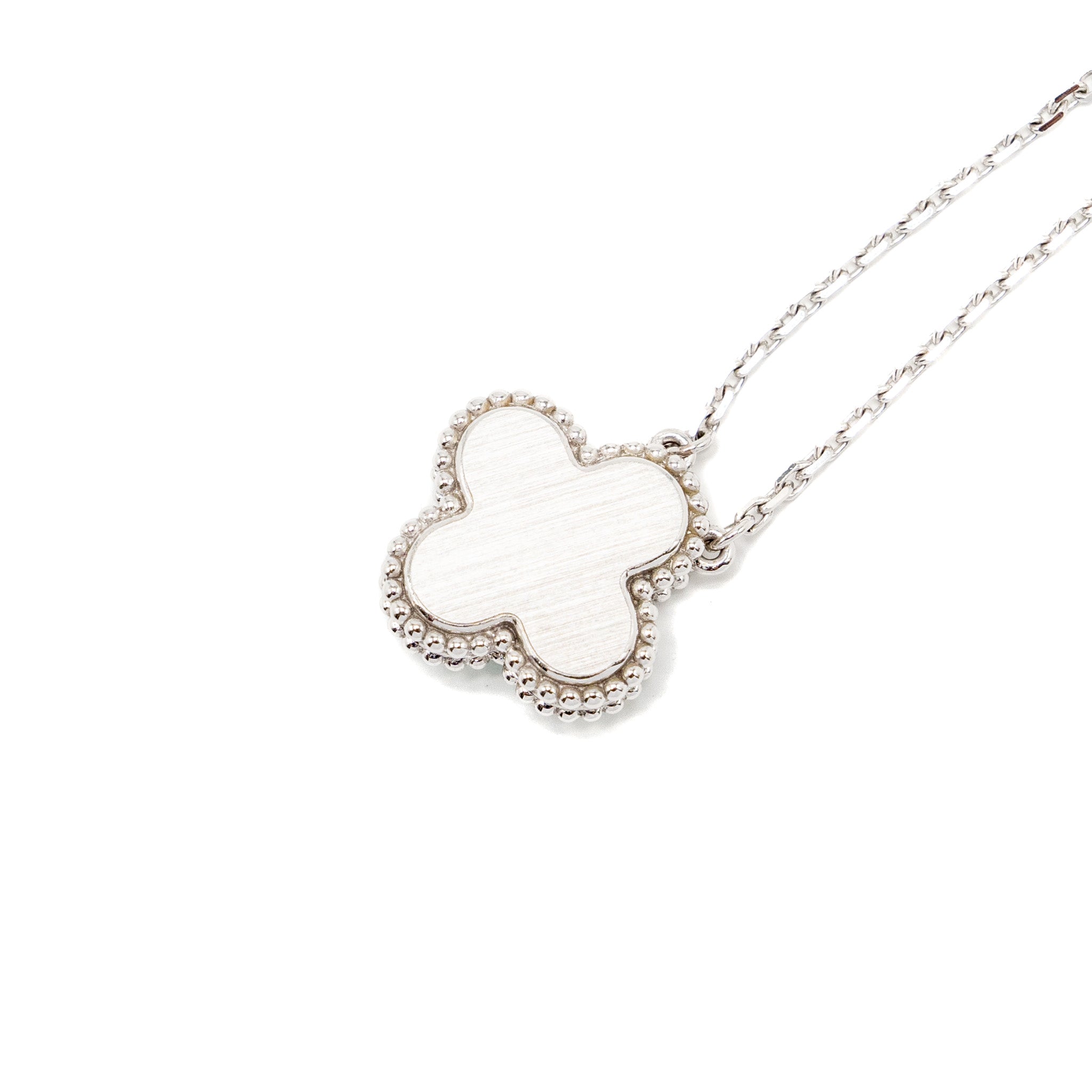 VAN CLEEF & ARPELS 2022 HOLIDAY LIMITED VINTAGE ALHAMBRA PENDANT