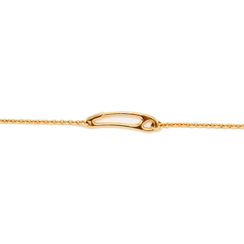 HERMES CHAINE D’ANCRE PUNK BRACELET YELLOW GOLD