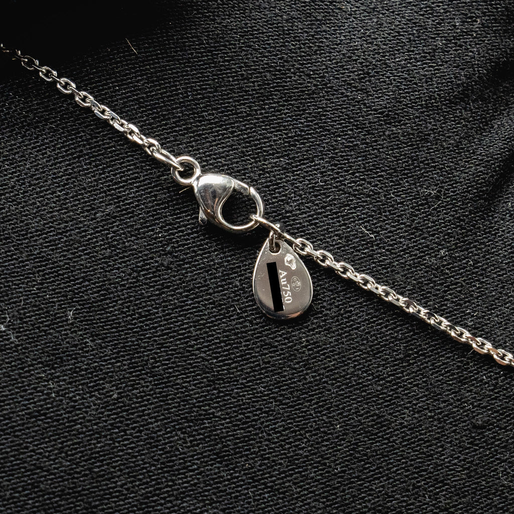 CHAUMET JOSEPHINE RONDE D’AIGRETTES NECKLACE WHITE GOLD WITH DIAMONDS