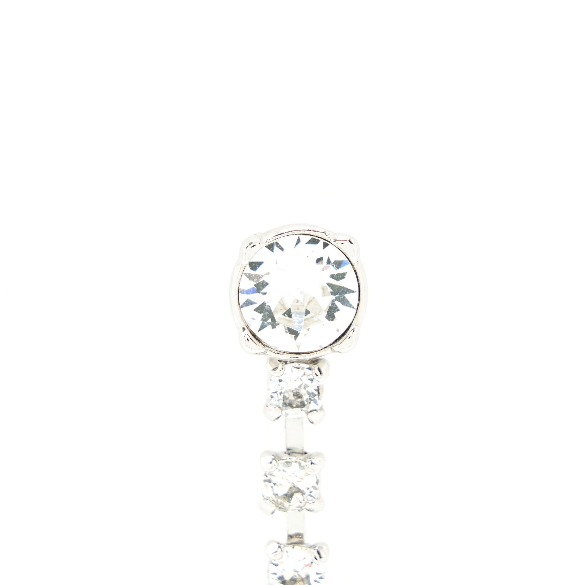 CHANEL CC LOGO STAR DROP EARRINGS