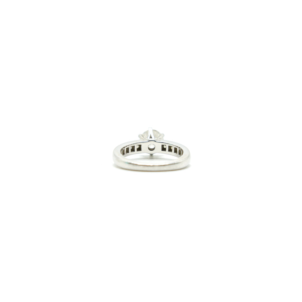 TIFFANY DIAMOND RING 0.95CT D COLOR VVS2