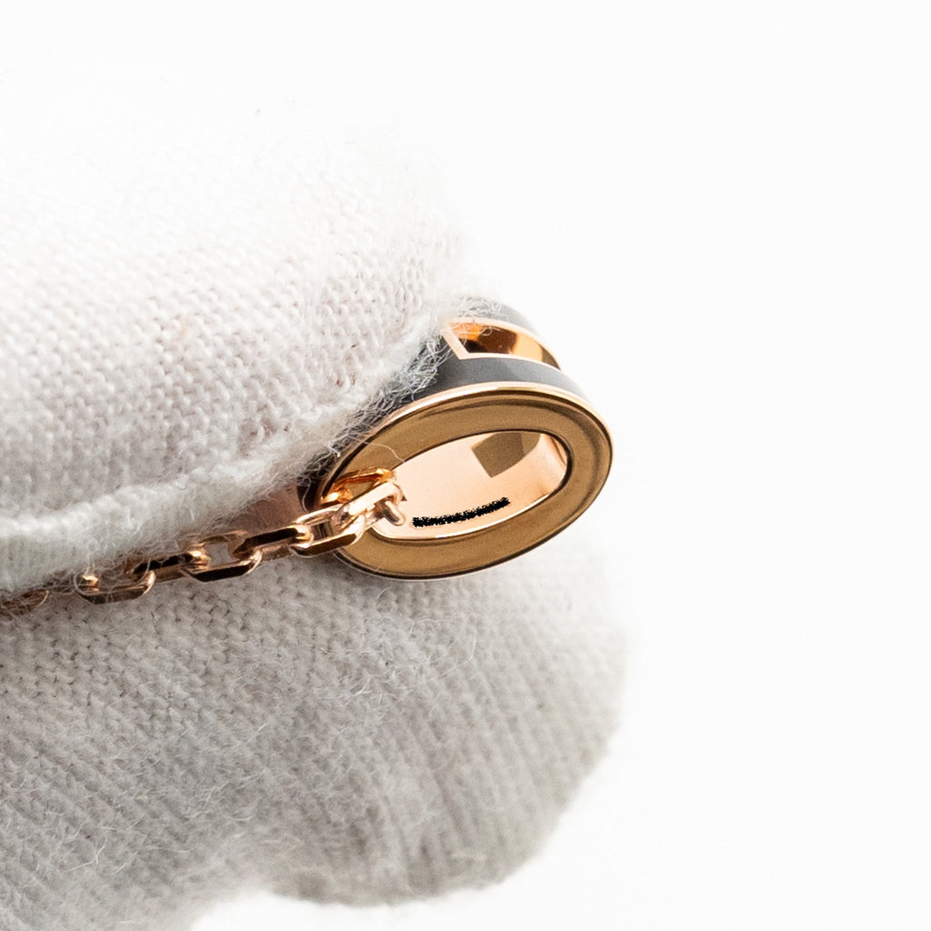 HERMES MINI POP H PENDANT BLACK RGHW
