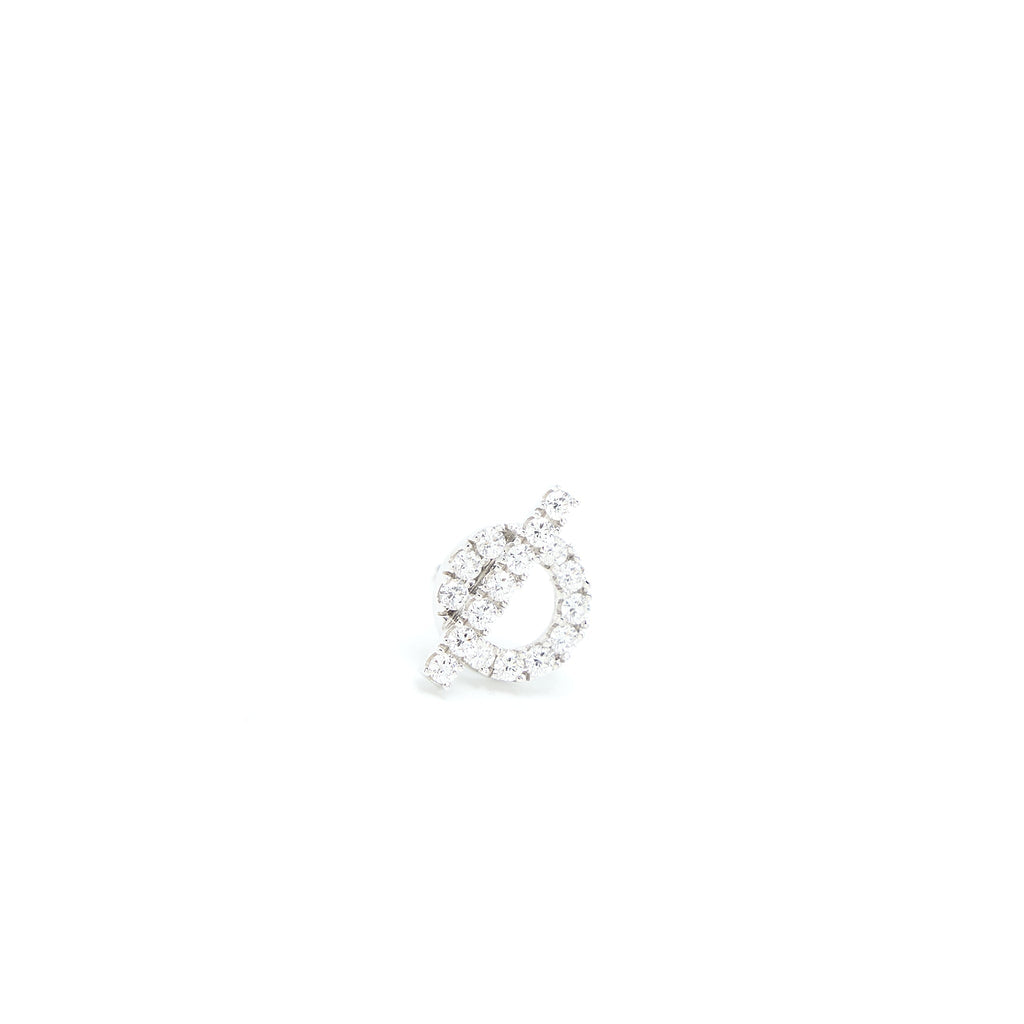 HERMES FINESSE EARRINGS WHITE GOLD / DIAMONDS