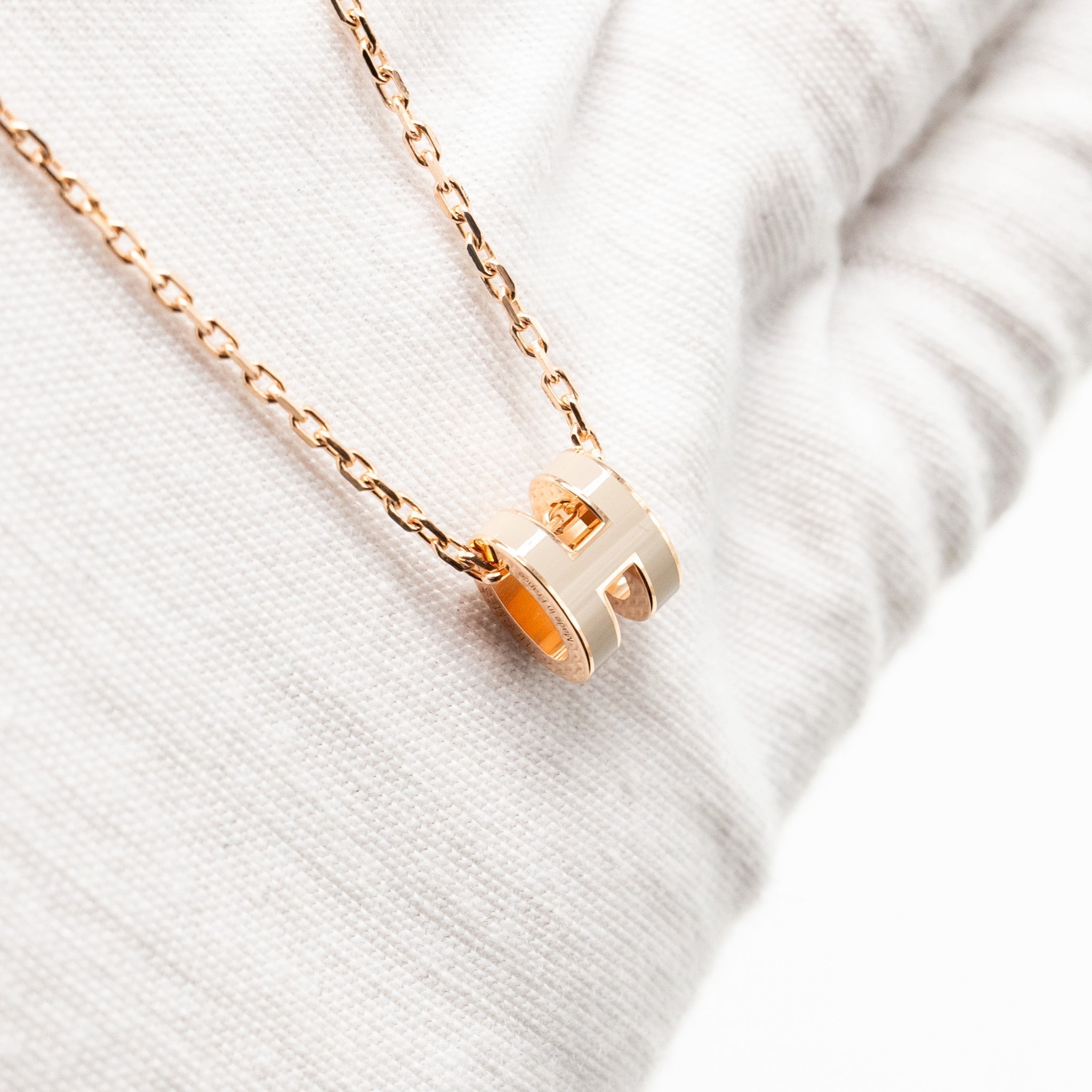 HERMES MINI POP H PENDANT MARRON GLACE RGHW