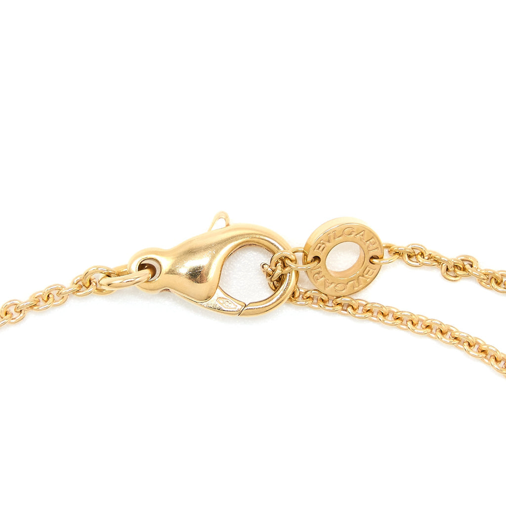 BVLGARI B.ZERO1 NECKLANCE B. ZERO 1 DESIGN LEGEND NECKLACE 18KT ROSE GOLD/PAVE DIAMONDS