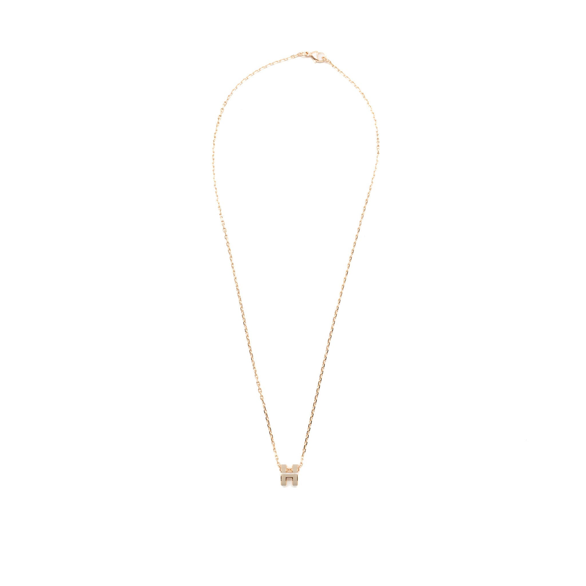 HERMES MINI POP H PENDANT MARRON GLACE RGHW