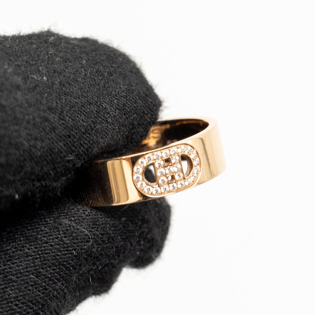 HERMES H D’ANCRE RING ROSE GOLD