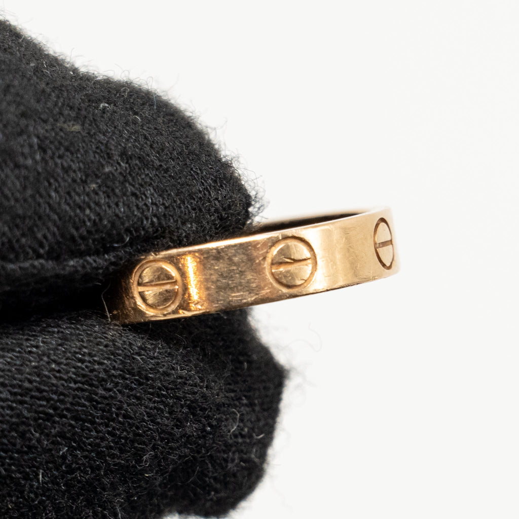 CARTIER LOVE RING ROSE GOLD
