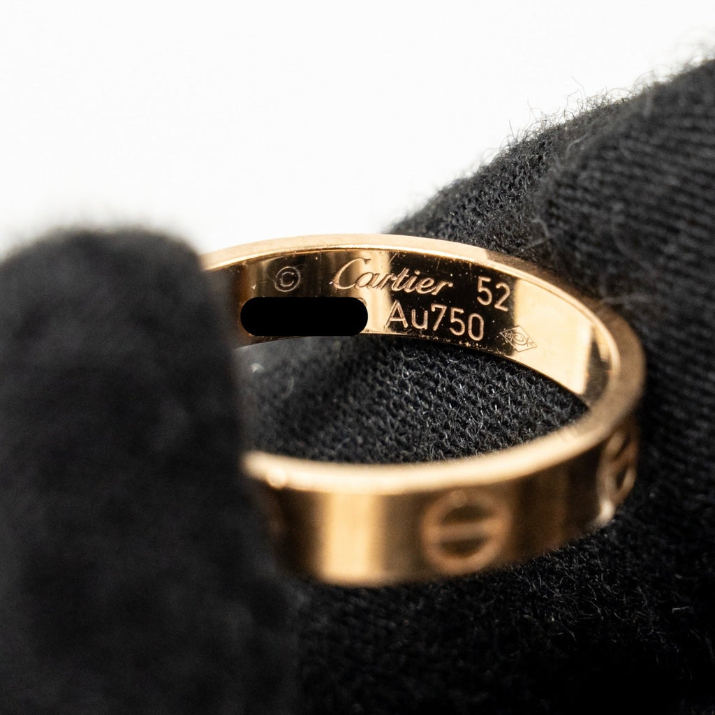 CARTIER LOVE RING ROSE GOLD