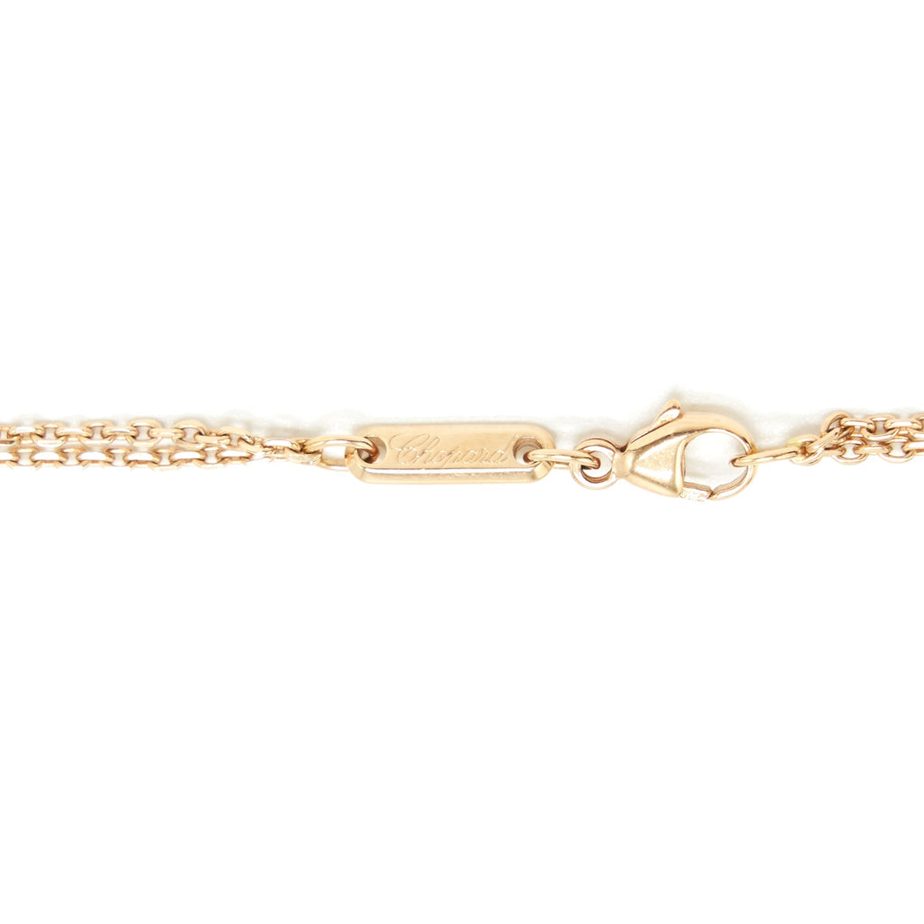 CHOPARD HAPPY DIAMONDS PENDANT IN ROSE GOLD