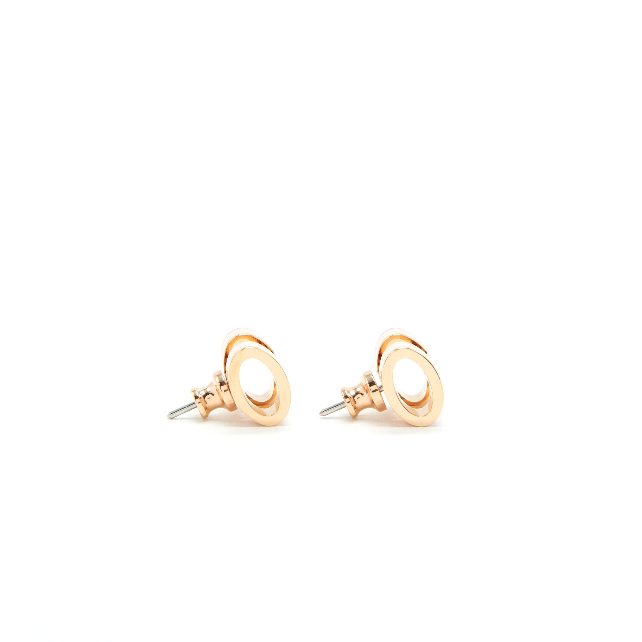HERMES POP H EARRINGS ROSE DRAGEE RGHW