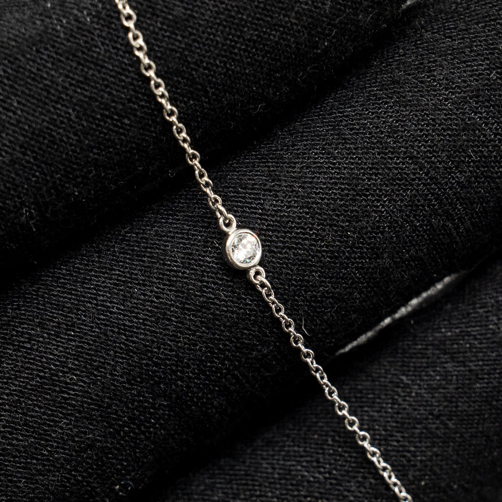 TIFFANY DIAMONDS BY THE YARD BRACELET PLATINUM DIAMONDS