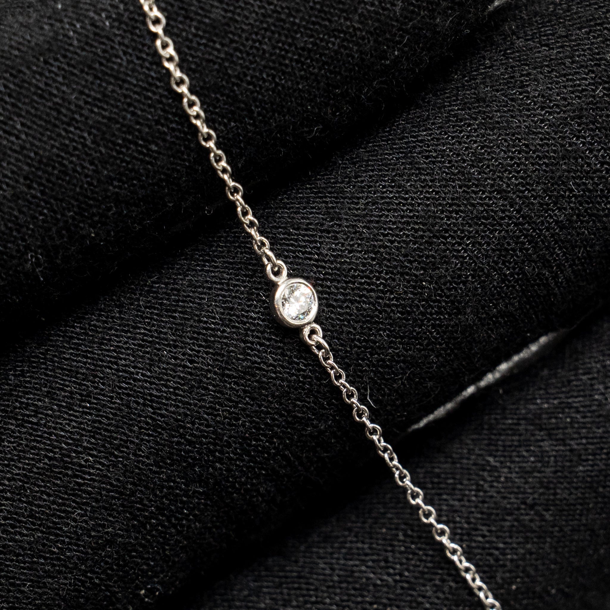 TIFFANY DIAMONDS BY THE YARD BRACELET PLATINUM DIAMONDS