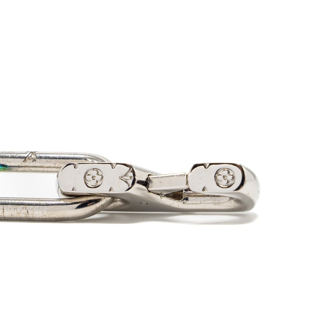 LOUIS VUITTON BRASSERIE SIGNATURE CHAIN METAL BRACELET GOLD/SILVER RAINBOW TONE