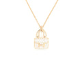 HERMES AMULETTE CONSTANCE PENDANT ROSE GOLD
