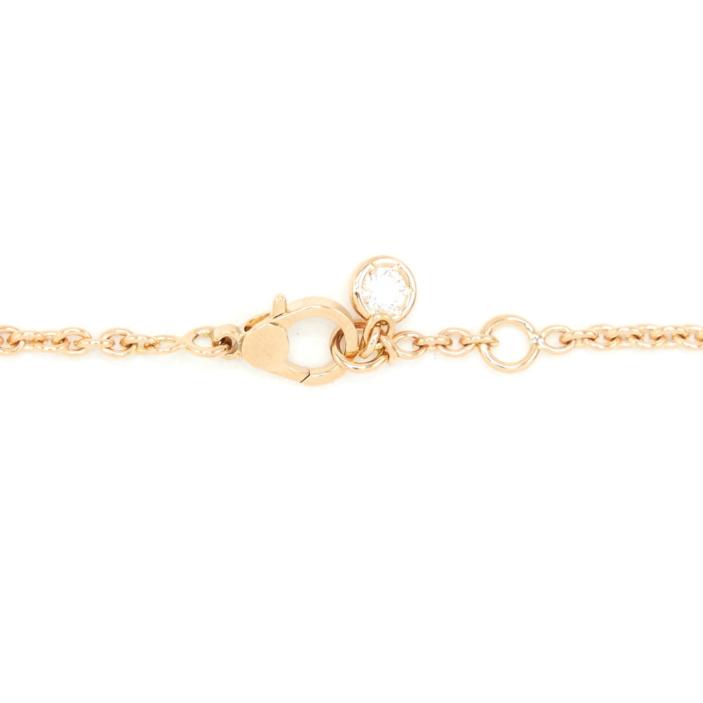 HERMES FINESSE BRACELET ROSE GOLD DIAMONDS