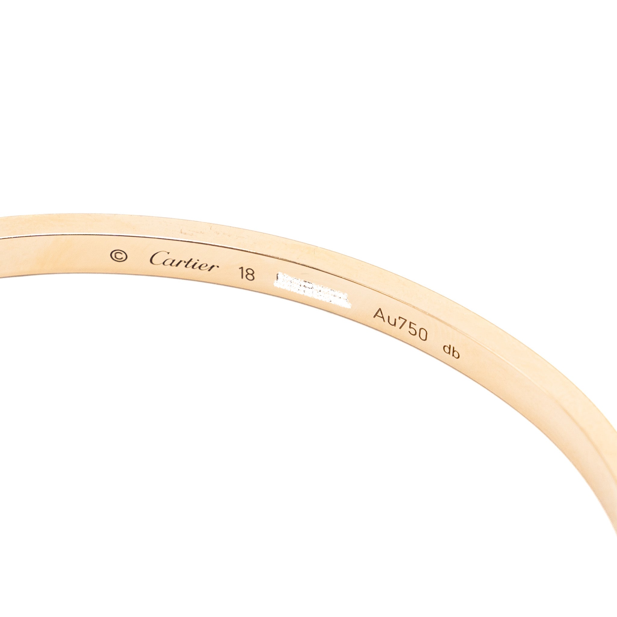 CARTIER LOVE BRACELET ROSE GOLD