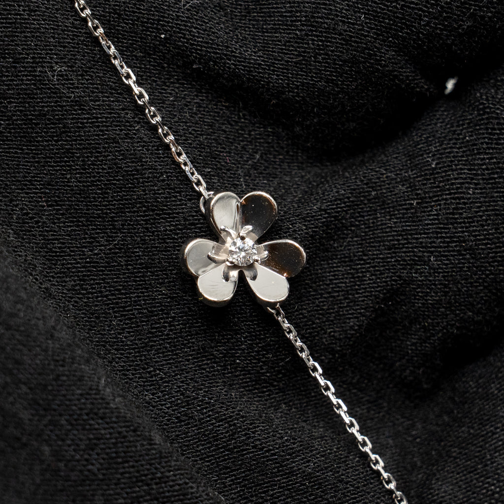 VAN CLEEF & ARPELS FRIVOLE BRACELET WHITE GOLD, DIAMOND