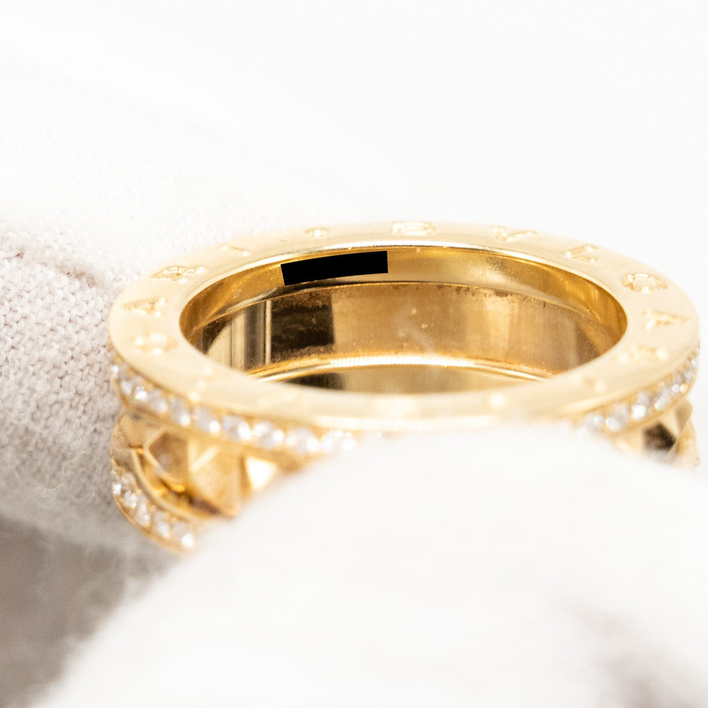 BVLGARI B.ZERO1 RING YELLOW GOLD, DIAMONDS