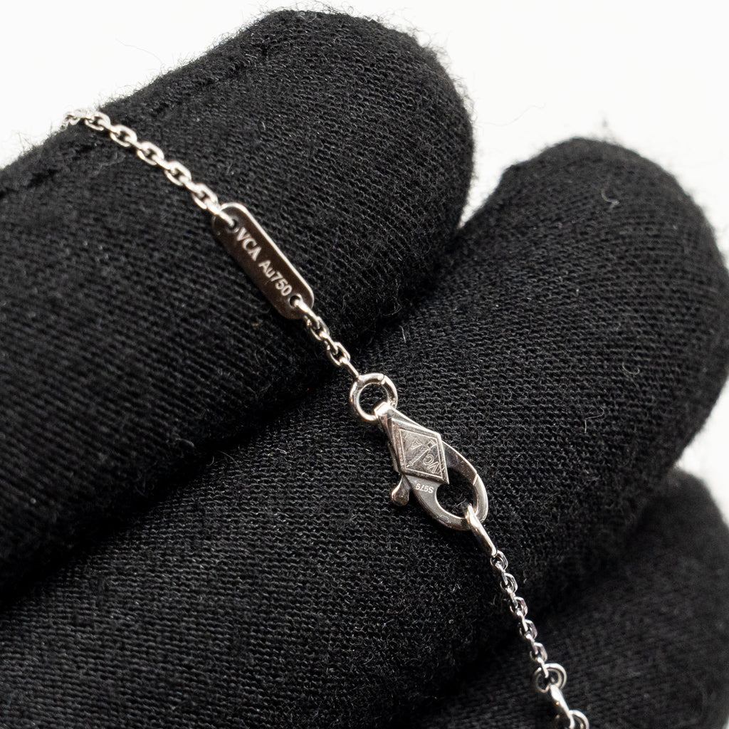 VAN CLEEF & ARPELS FRIVOLE BRACELET WHITE GOLD, DIAMOND