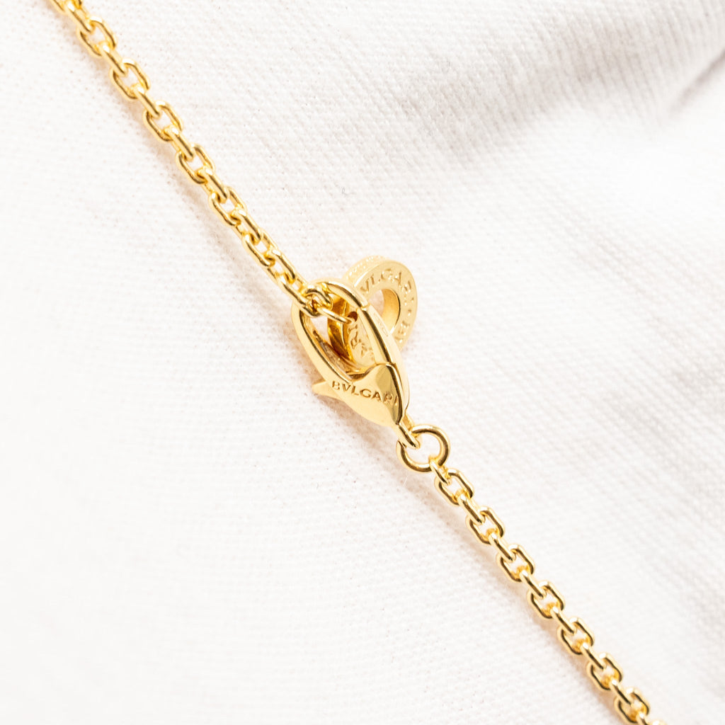 BVLGARI B.ZERO1 NECKLACE YELLOW GOLD, DIAMONDS