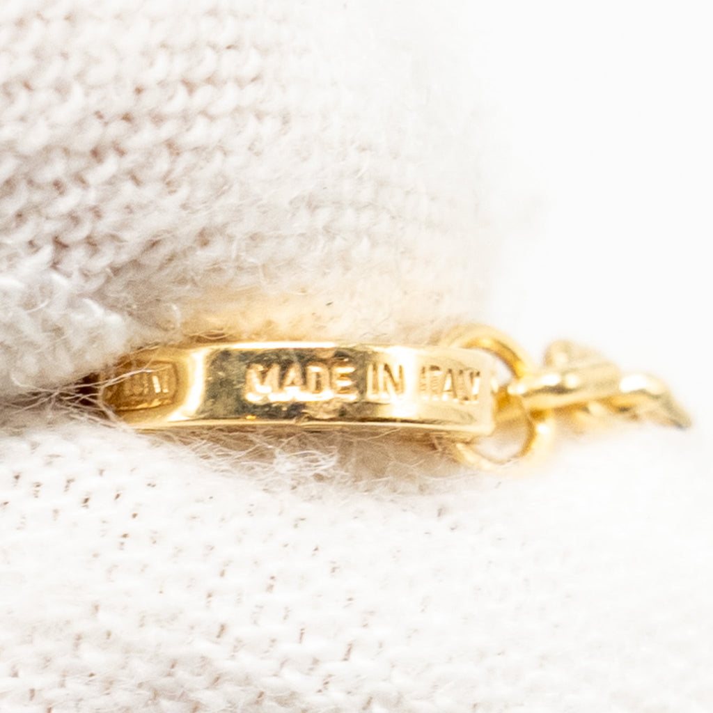 BVLGARI B.ZERO1 NECKLACE YELLOW GOLD, DIAMONDS