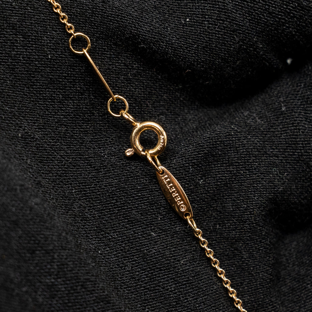 TIFFANY DIAMONDS BY THE YARD SINGLE DIAMOND PENDANT ROSE GOLD