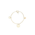 HERMES EX LIBRIS BRACELET STERLING SILVER/ROSE GOLD