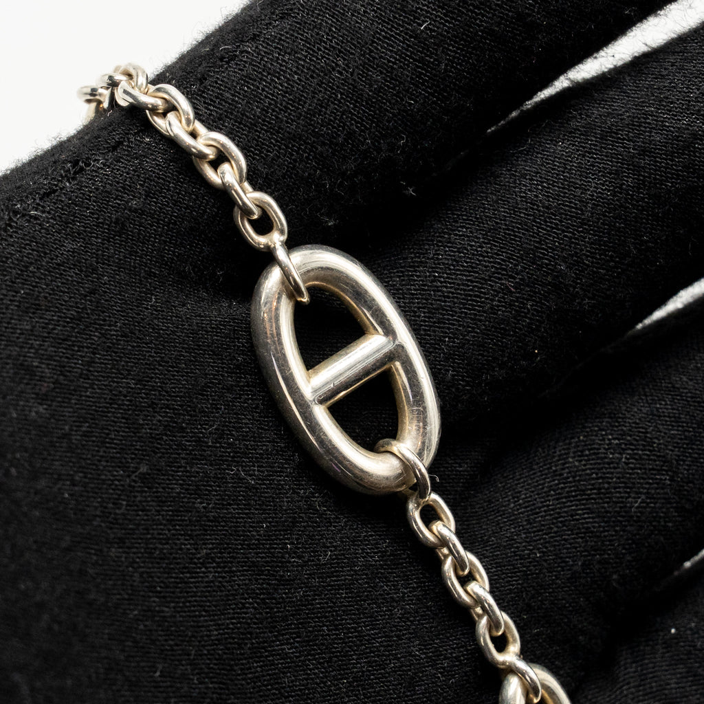 HERMES FARANDOLE BRACELET STERLING SILVER