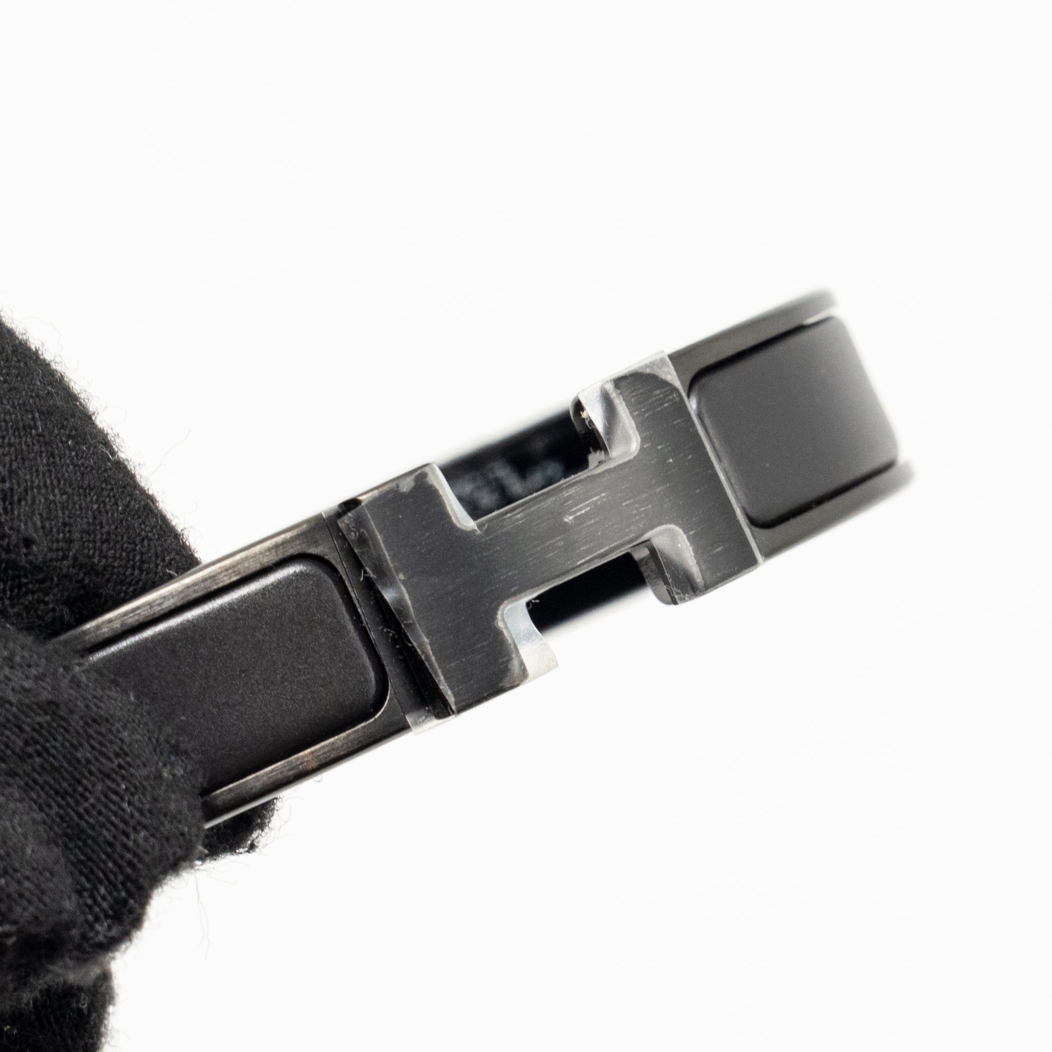 HERMES SIZE T5 CLIC HH BRACELET SO BLACK