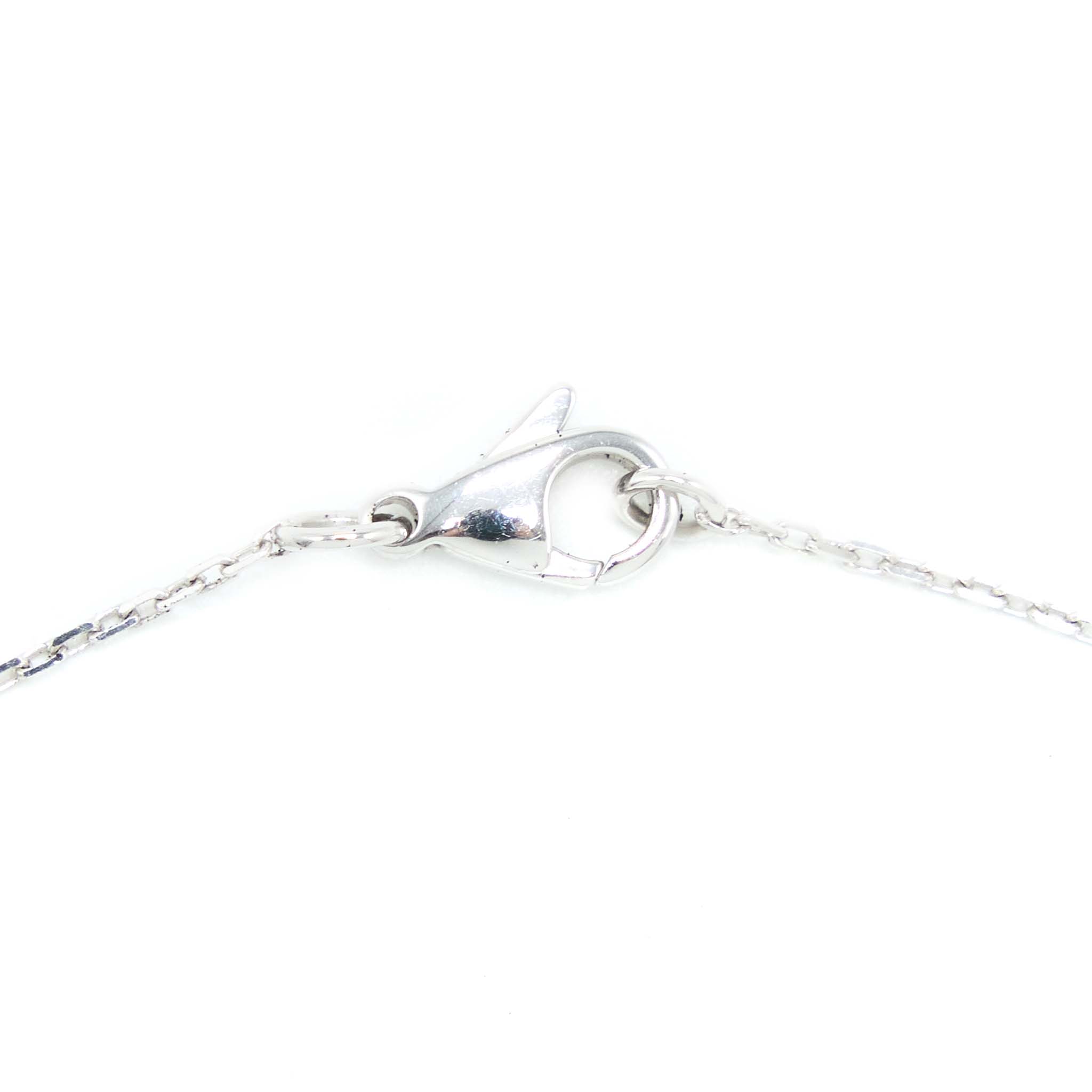 CHANEL SMALL VERSION COMETE GEODE NECKLACE WHITE GOLD DIAMONDS