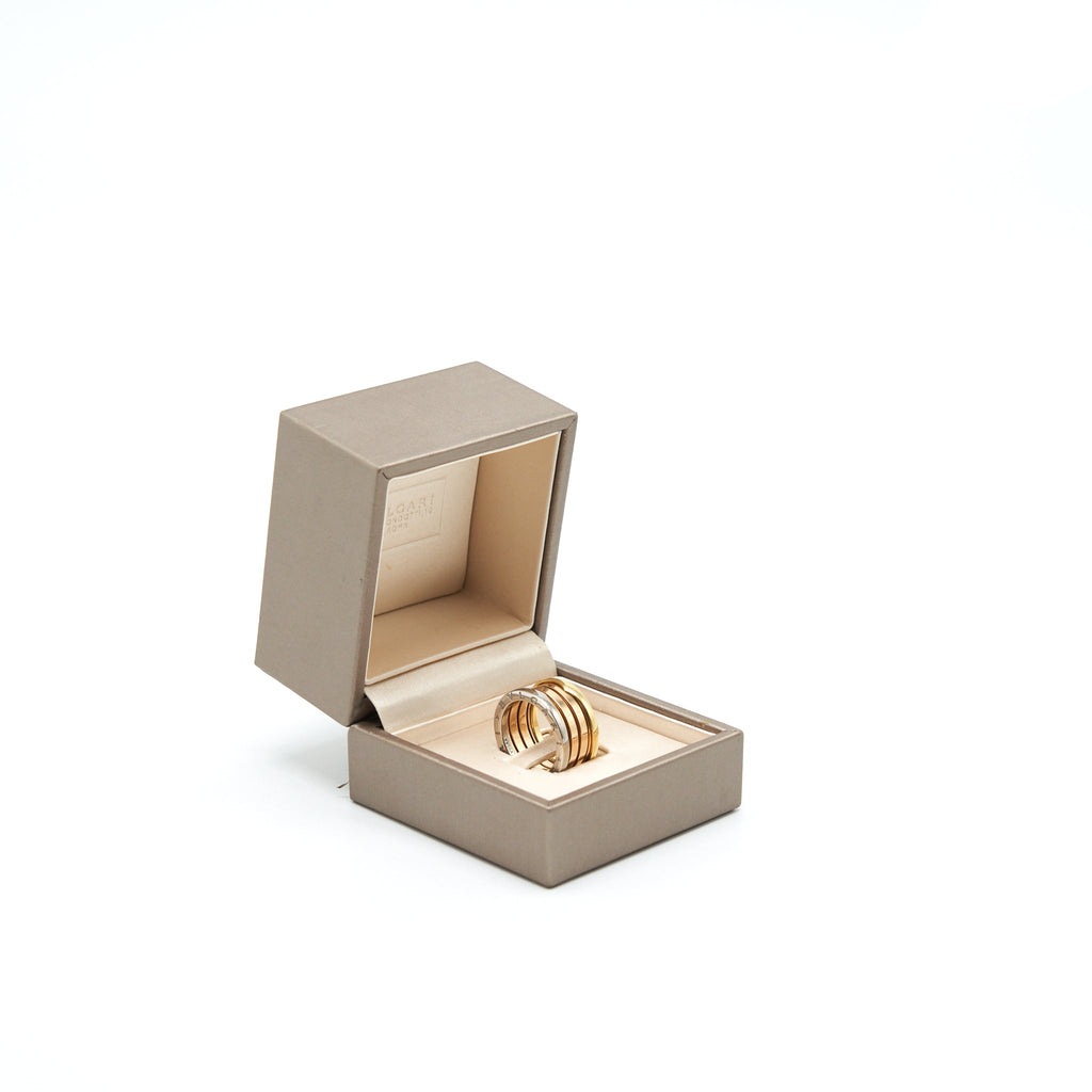 BVLGARI B.ZERO1 TRI-COLOUR GOLD RING