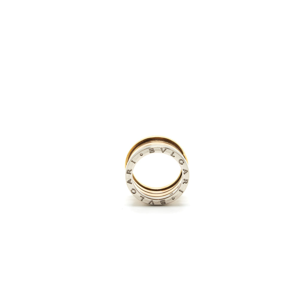 BVLGARI B.ZERO1 TRI-COLOUR GOLD RING
