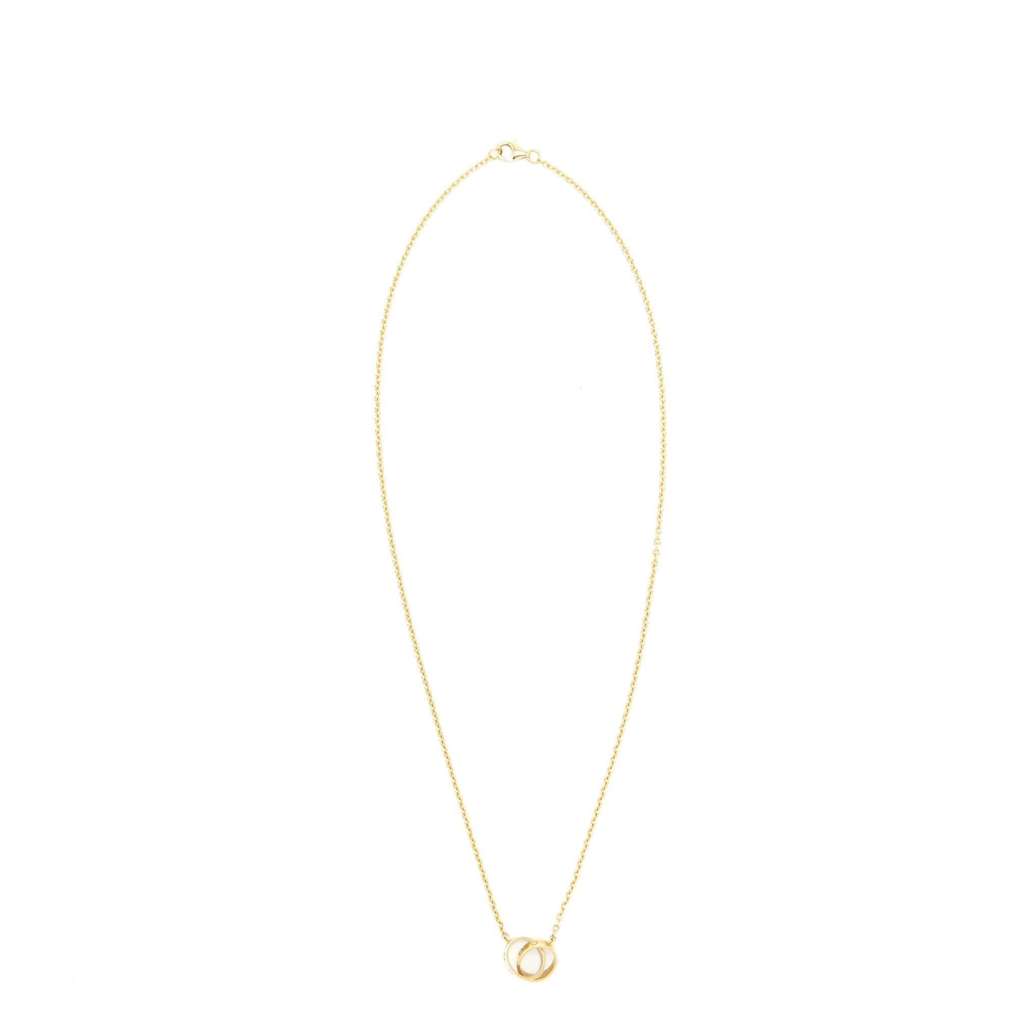 CARTIER LOVE NECKLACE YELLOW GOLD