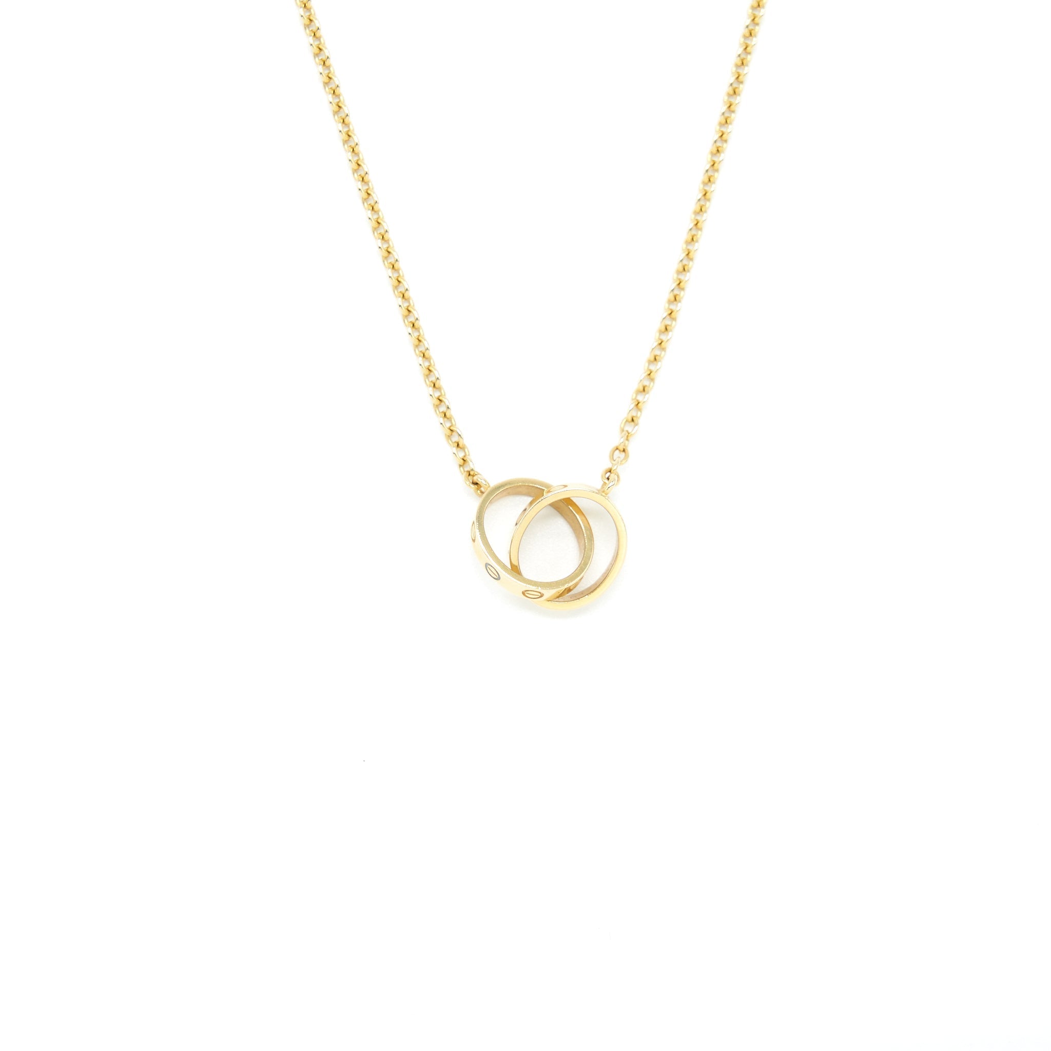 CARTIER LOVE NECKLACE YELLOW GOLD