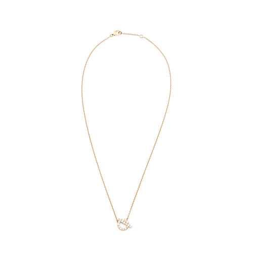 HERMES FINESSE NECKLACE ROSE GOLD