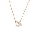 HERMES FINESSE NECKLACE ROSE GOLD