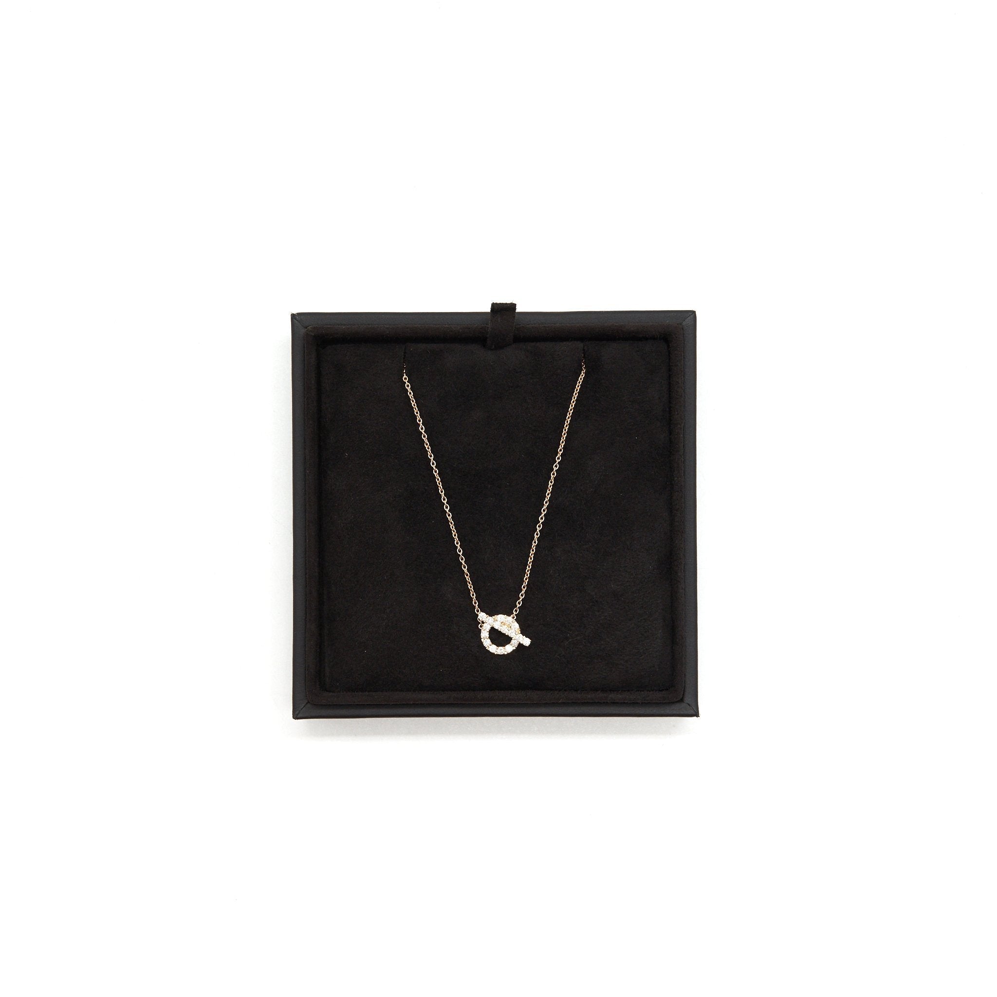 HERMES FINESSE NECKLACE ROSE GOLD