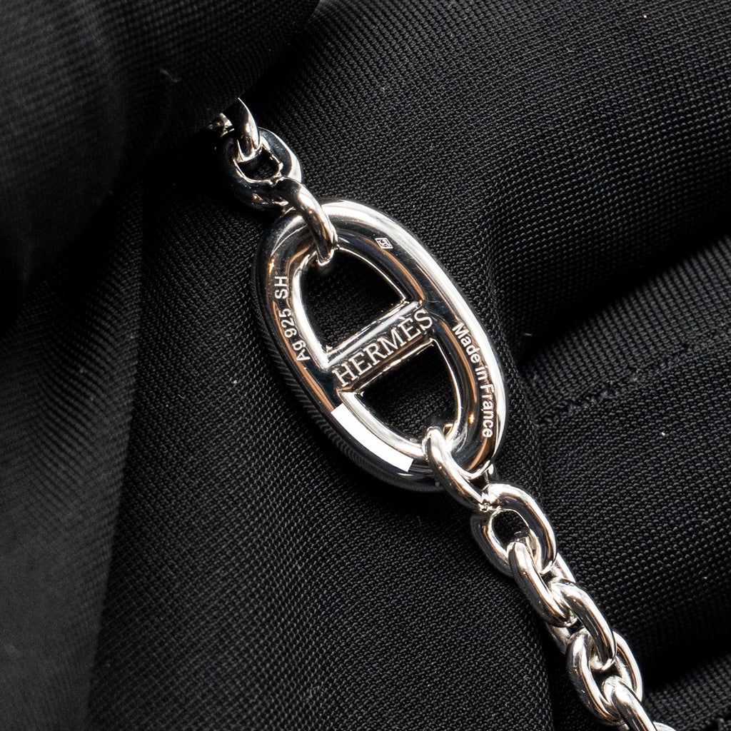 HERMES FARANDOLE BRACELET STERLING SILVER