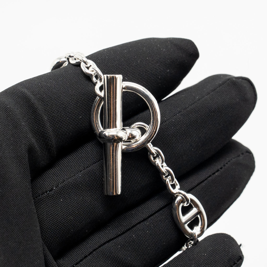 HERMES FARANDOLE BRACELET STERLING SILVER