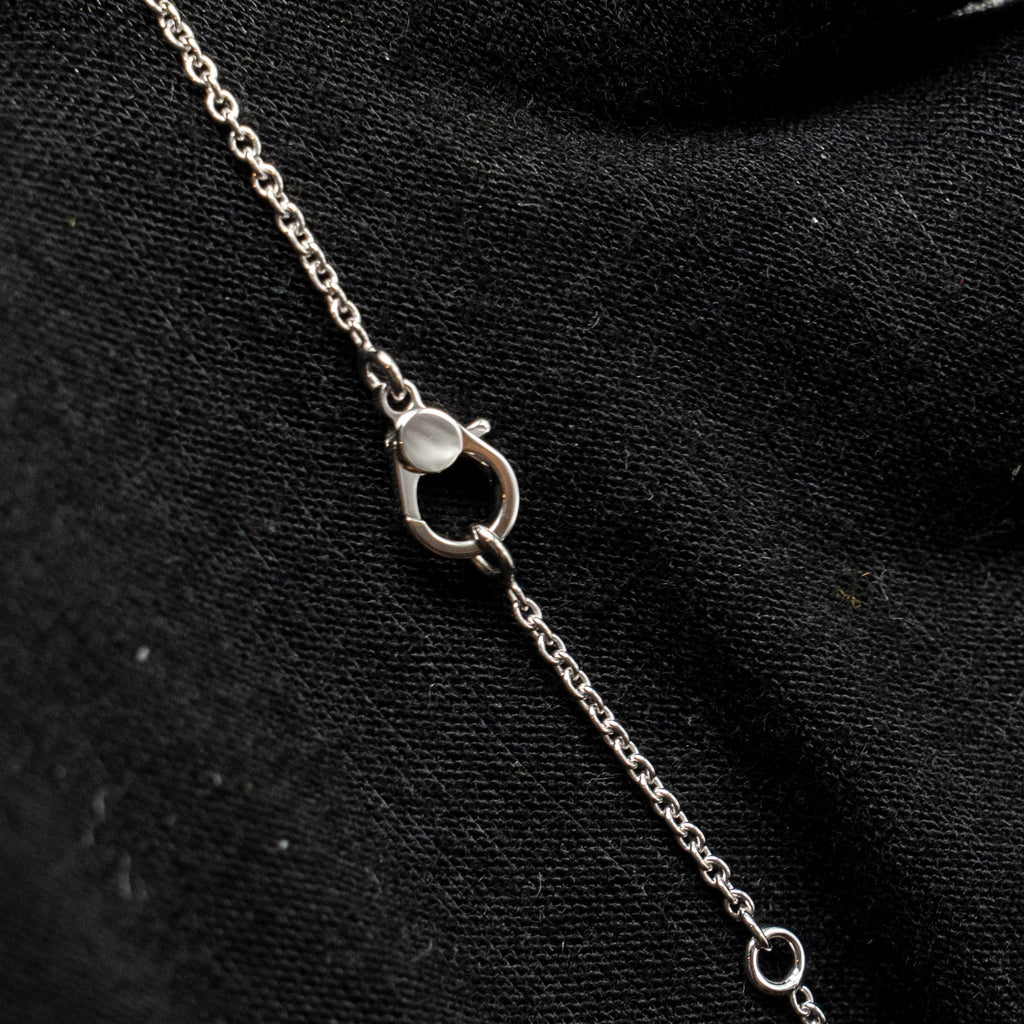 HERMES FINESSE PENDANT WHITE GOLD DIAMONDS