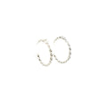 CHANEL ROUND CC EARRINGS CRYSTAL SHW