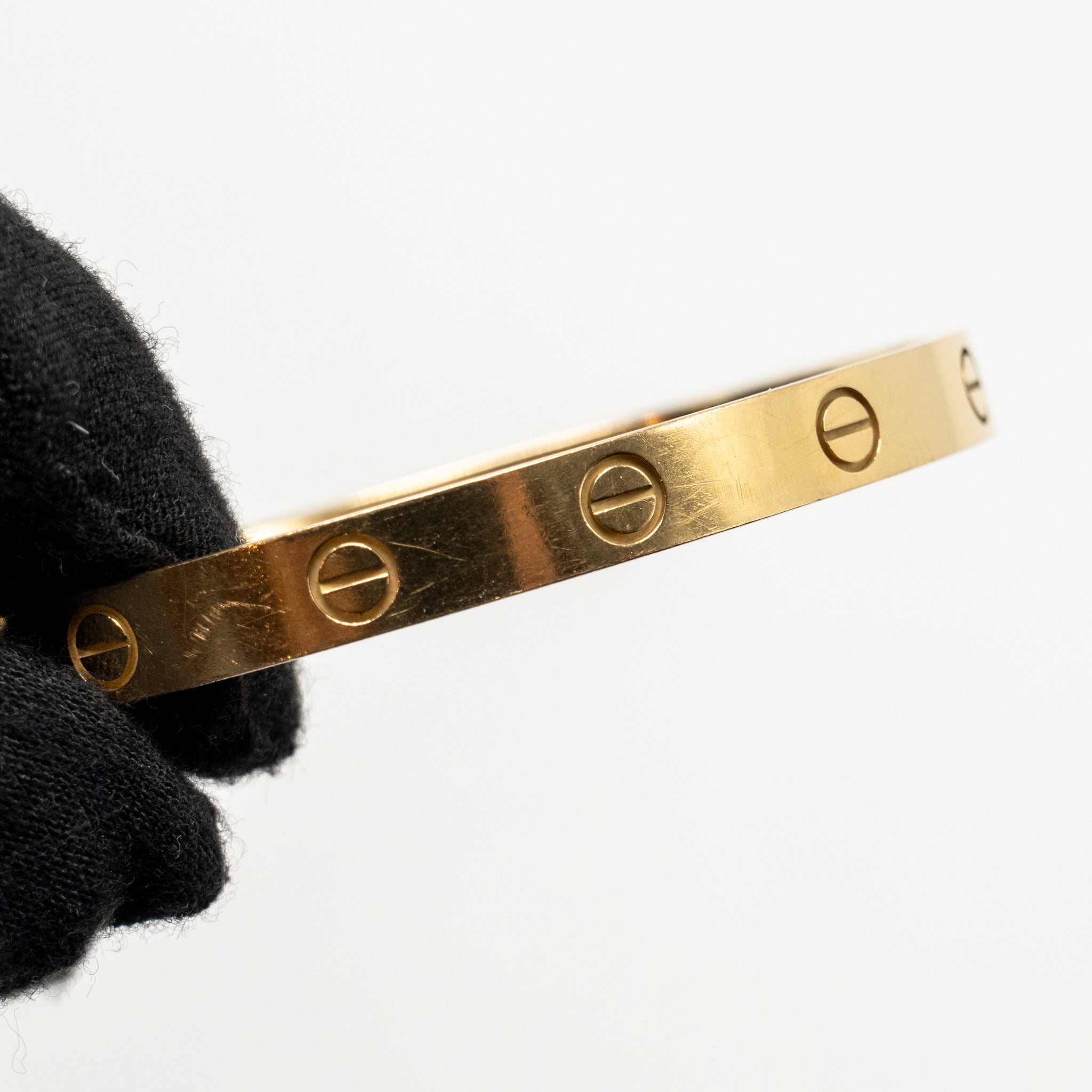 CARTIER LOVE BRACELET CLASSIC MODEL YELLOW GOLD
