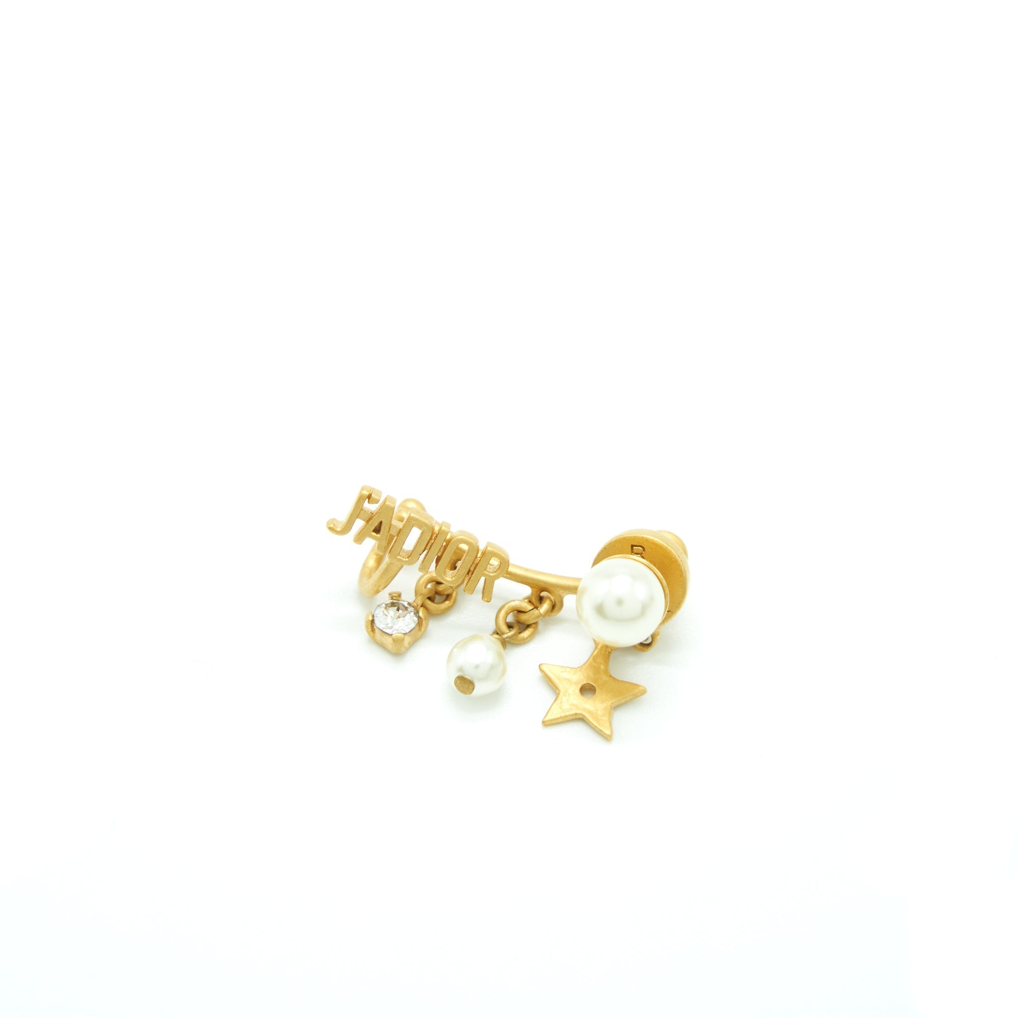 DIOR J'ADIOR AND MINI PEARL EARRINGS