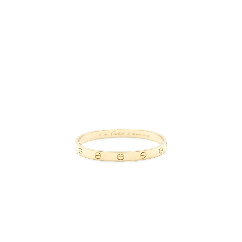 CARTIER LOVE BRACELET YELLOW GOLD