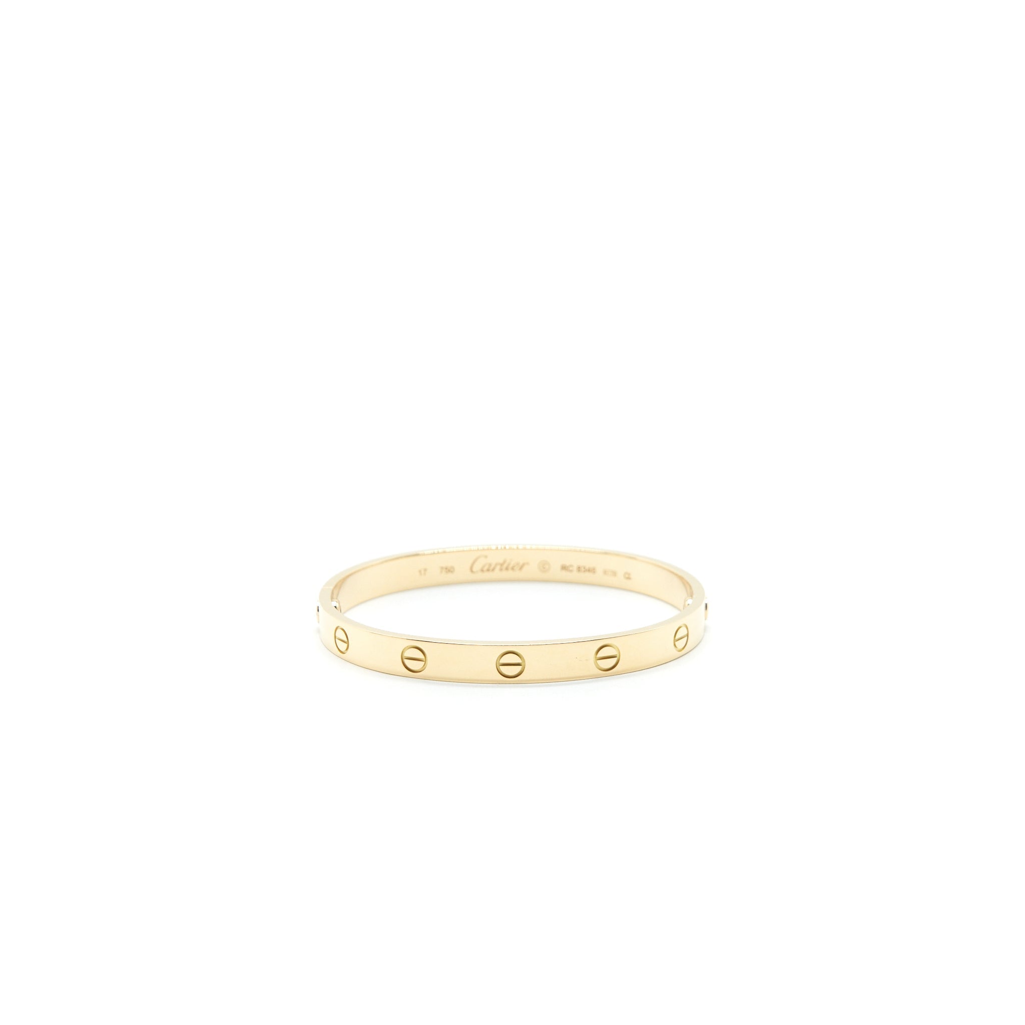 CARTIER LOVE BRACELET YELLOW GOLD