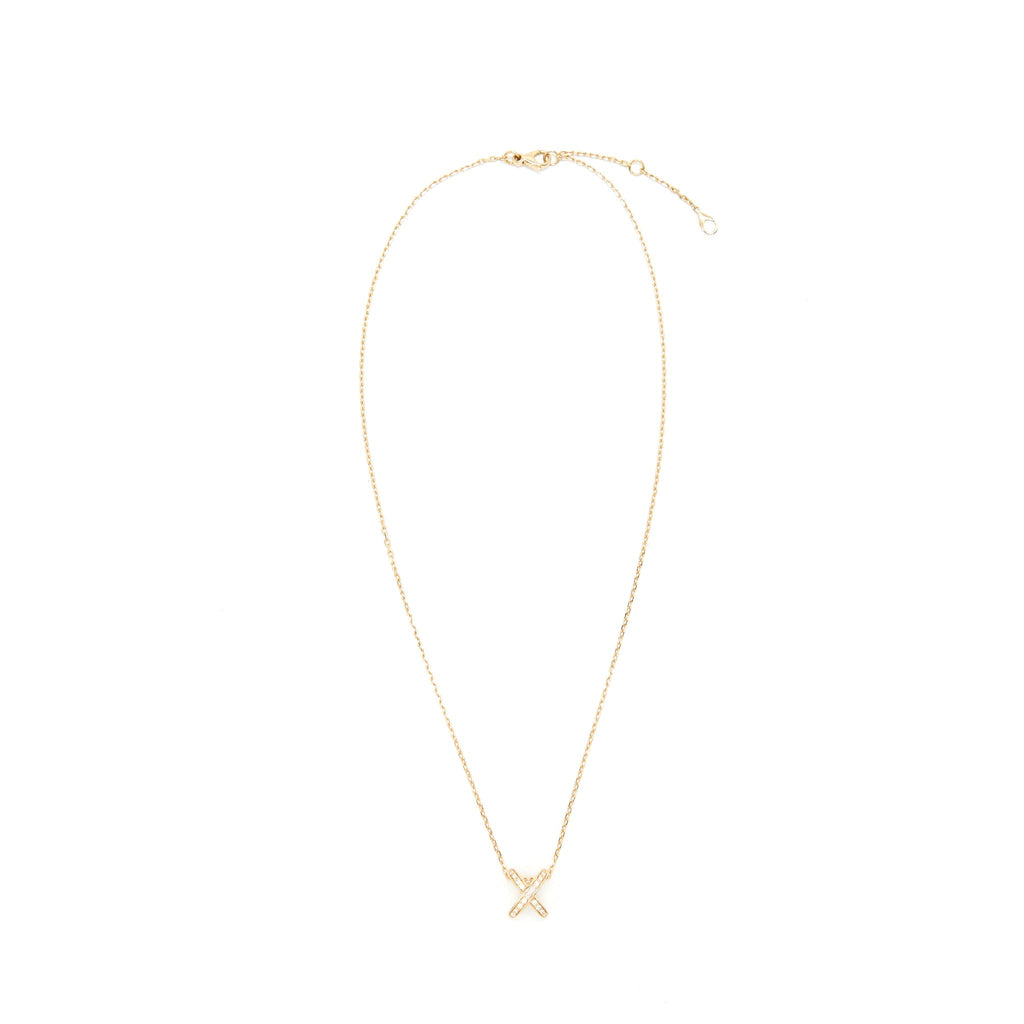 CHAUMET JEUX DE LIENS 18K ROSEGOLD WITH DIMONDS