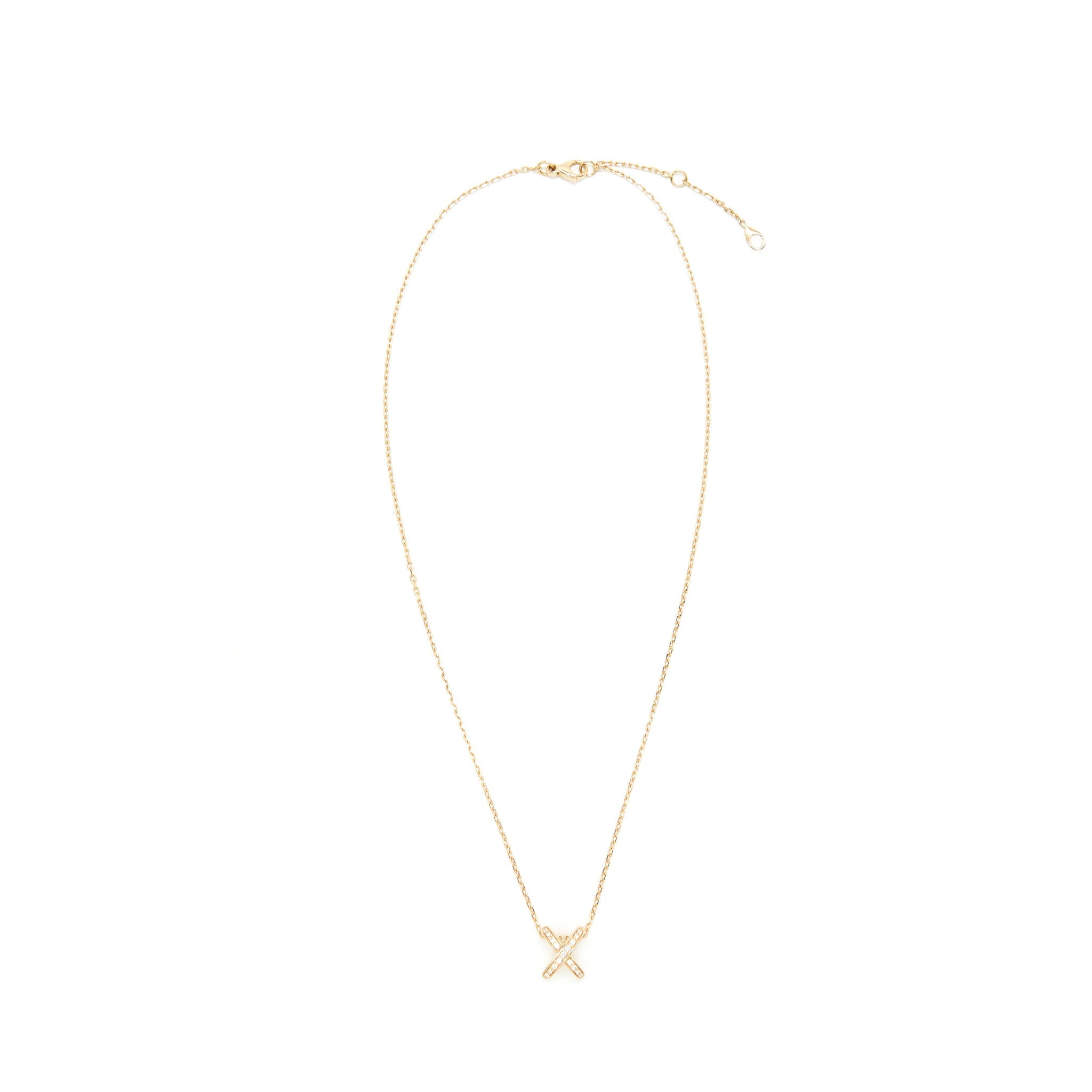 CHAUMET JEUX DE LIENS 18K ROSEGOLD WITH DIMONDS