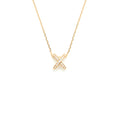 CHAUMET JEUX DE LIENS 18K ROSEGOLD WITH DIMONDS
